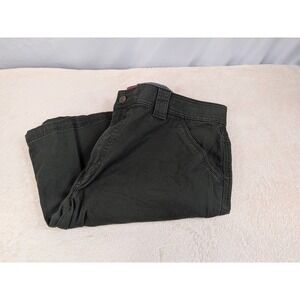 Coleman Shorts Mens 36 Green‎ Olive Canvas Outdoor Utility Hiking Camping Dad